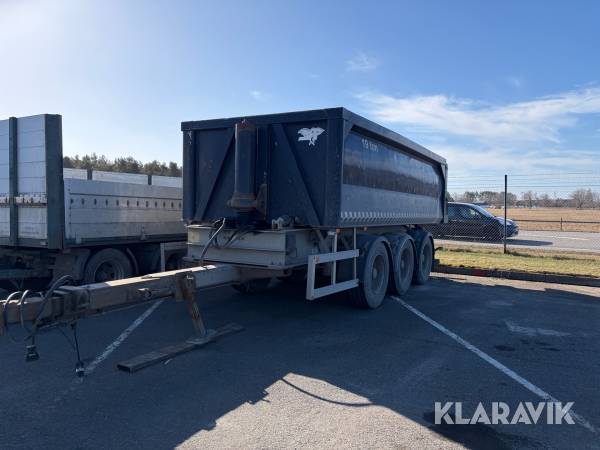 Tippkärra Benalu 3 axlad