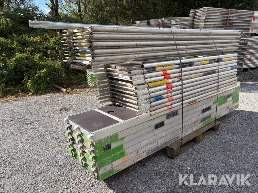 Ramställning Layher/Altrad 60 m2