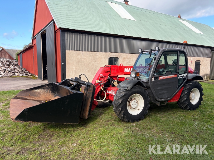 Teleskoplastare Manitou MLT 526 Compact med redskap