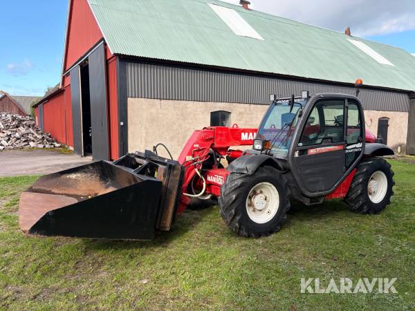 Teleskoplastare Manitou MLT 526 Compact med redskap