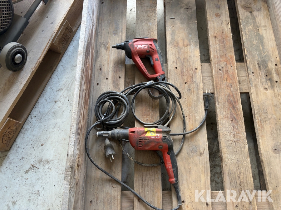 Skruvdragare Hilti SF 4000/ SD 45
