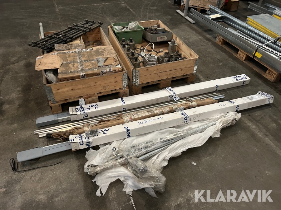 Reservdelar till byggrindar