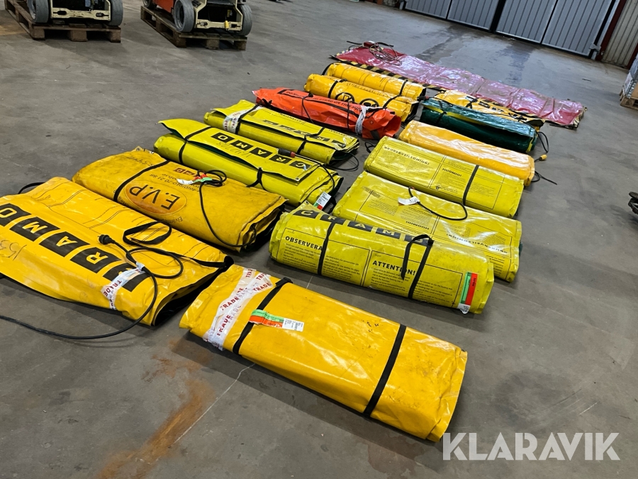 Tjältiningsmattor 15st