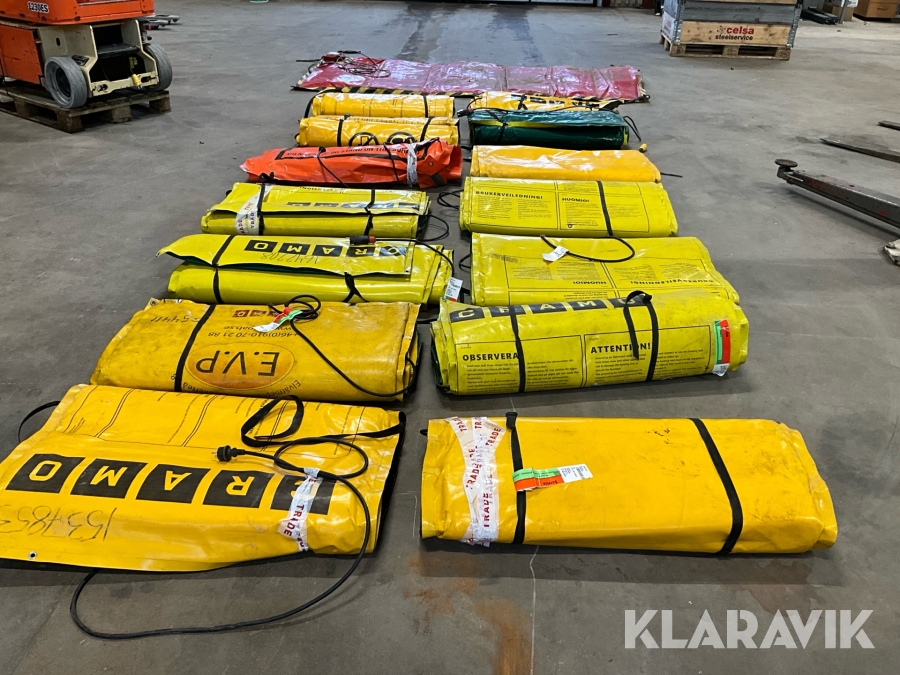 Tjältiningsmattor 15st