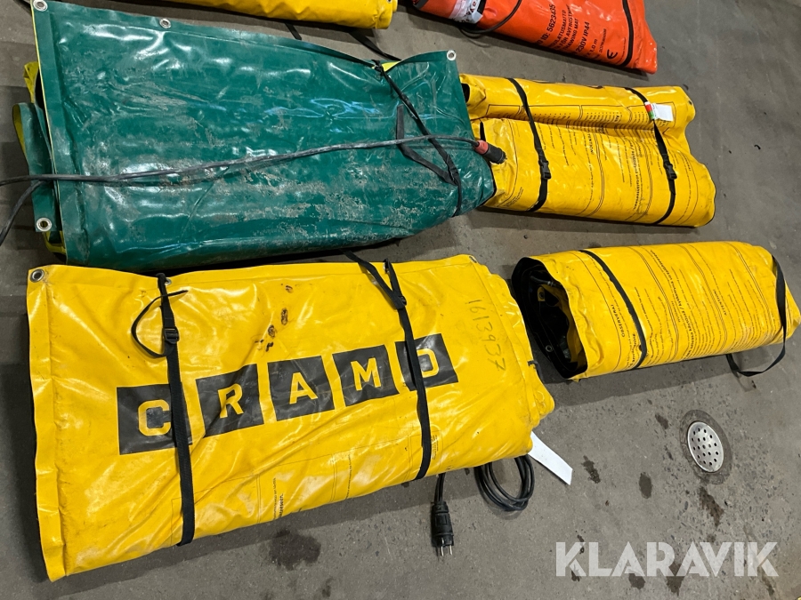 Tjältiningsmattor 15st