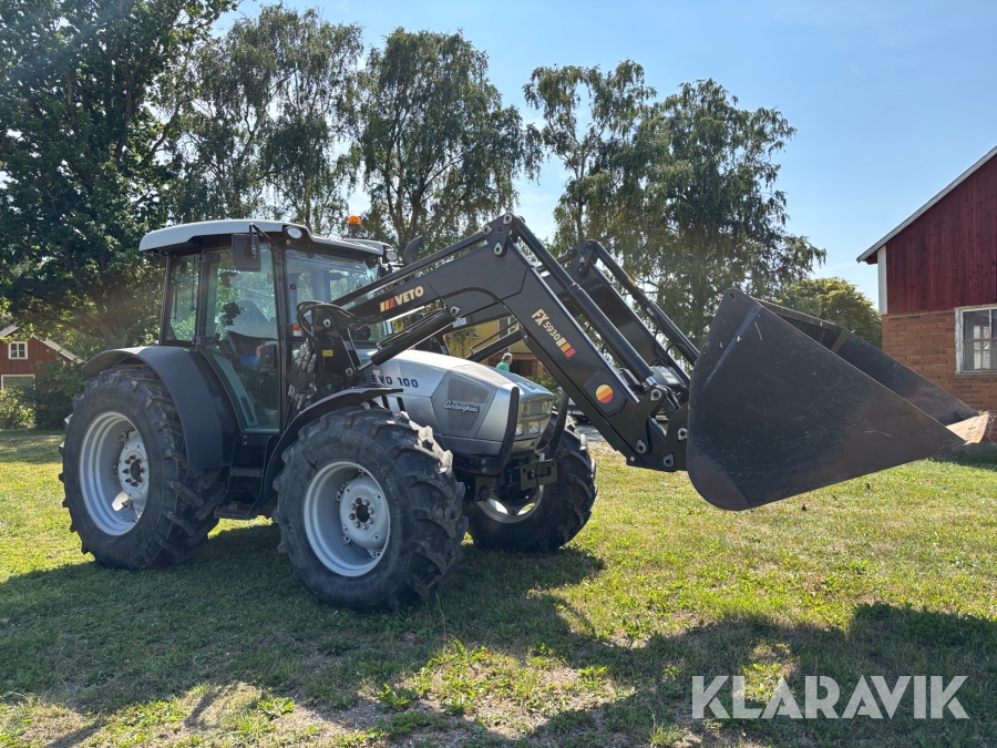 Traktor Lamborghini R3 EVO 100DT 4wd med frontlastare