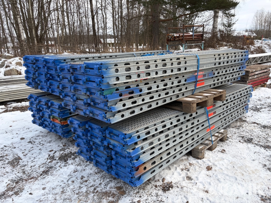 Stålplank till ställning Layher 3,07 x 0,32 m 120 st