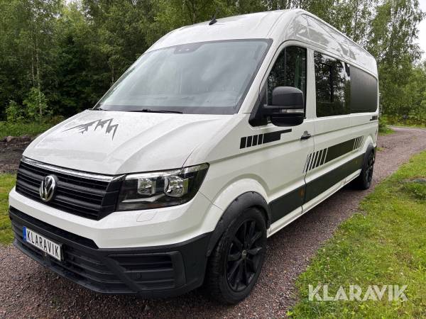 Husbil Volkswagen Crafter 35 med solceller