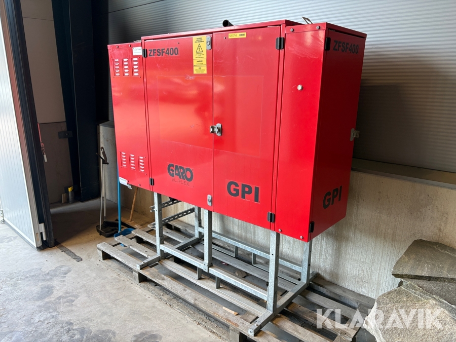 Huvudcentral Garo El-Flex ZFSF 400