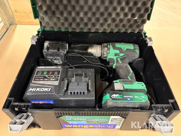 Borrskruvdragare Hitachi DS18DBSL