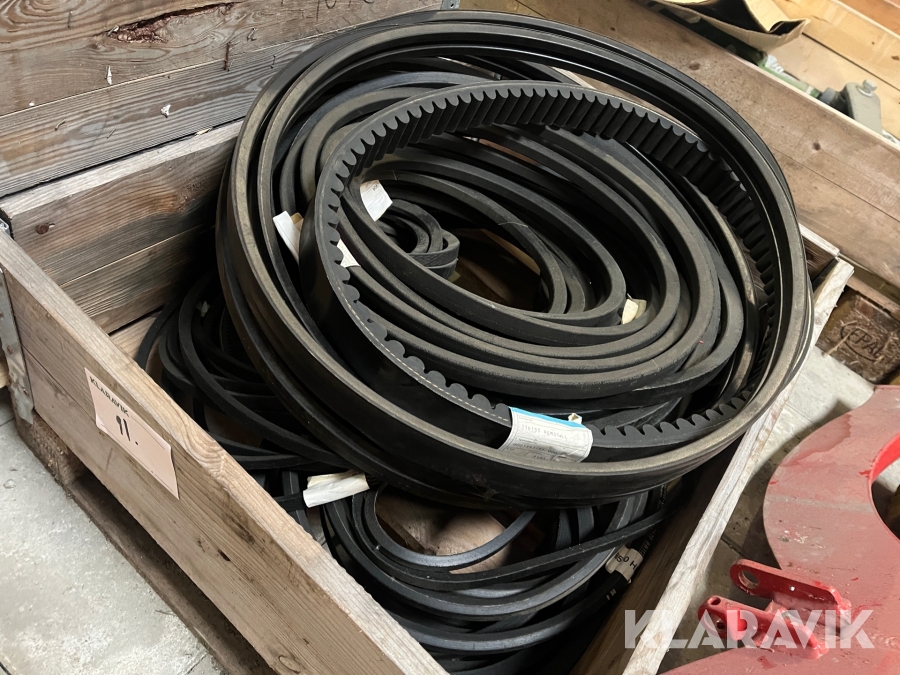 Remmar till skördetröska till Massey Ferguson