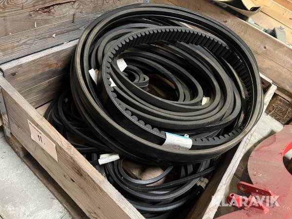 Remmar till skördetröska till Massey Ferguson