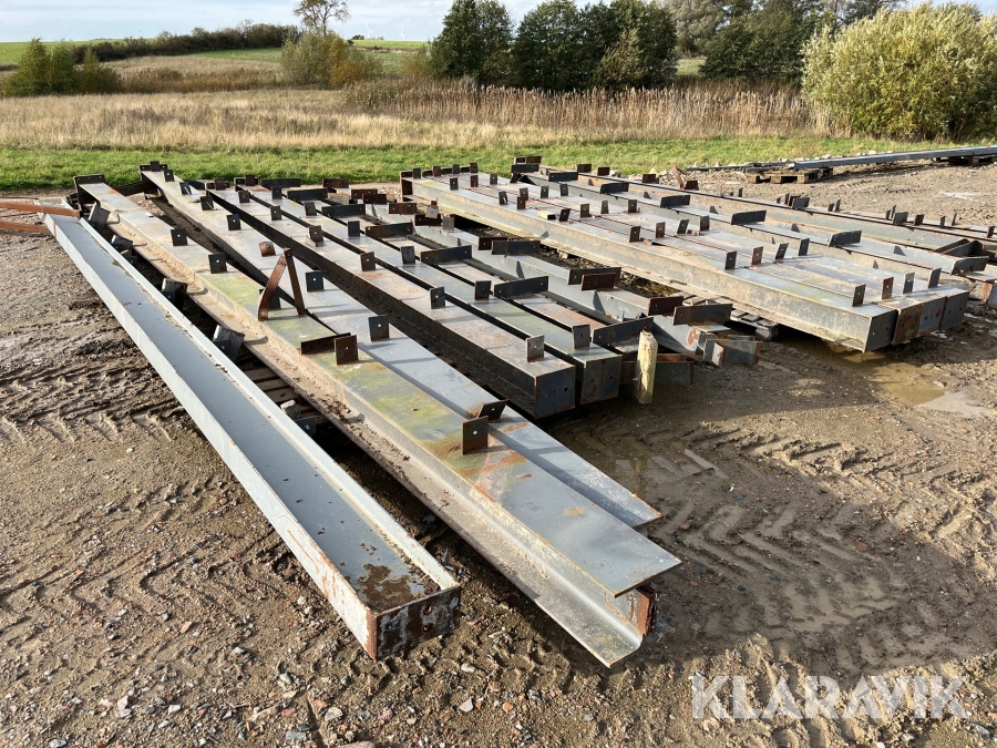 Stålstomme 11x48 meter till maskinhall