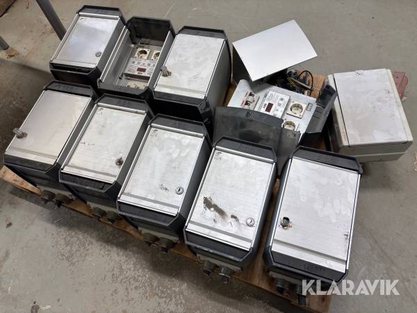 Motorvärmaruttag ABB 9st