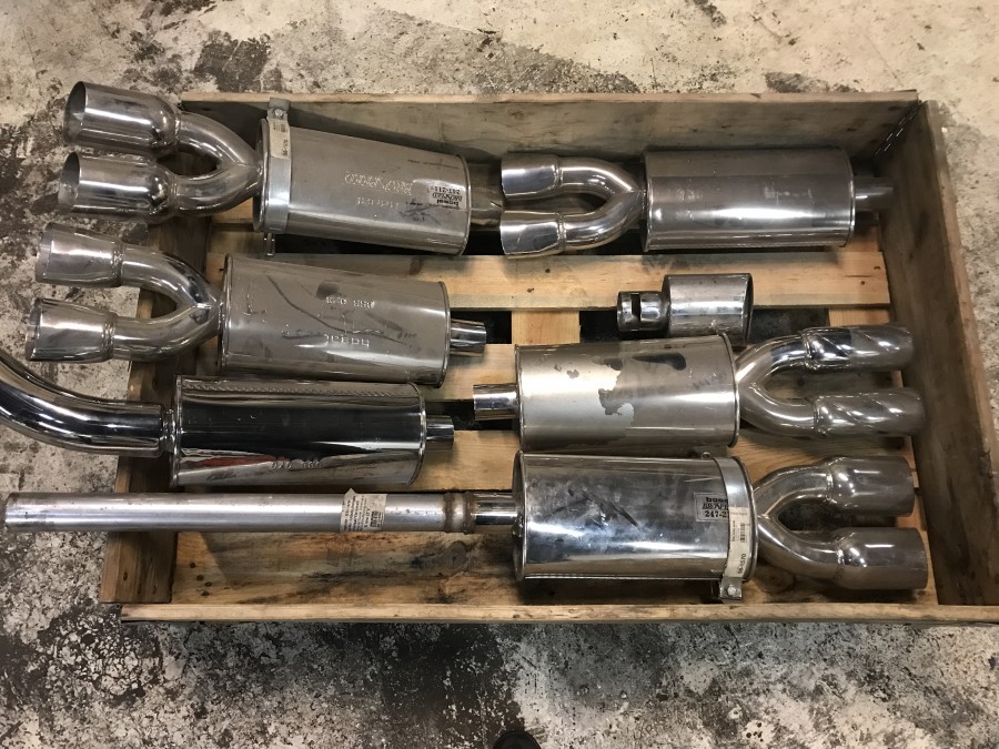 6st Rostfria Ljuddämpare