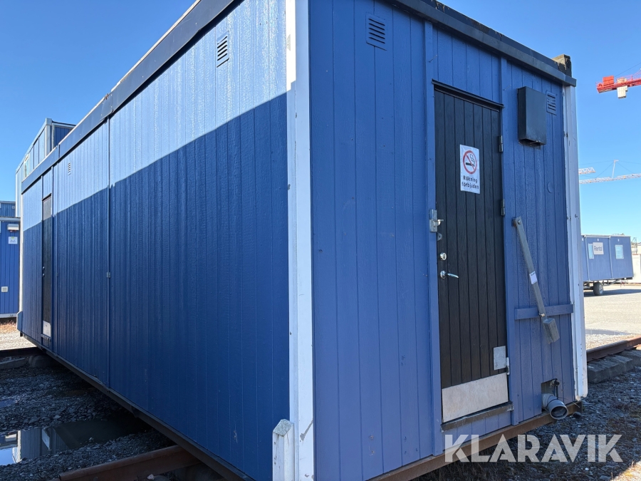 Personalbod Flexator  4st WC / Torkbod 