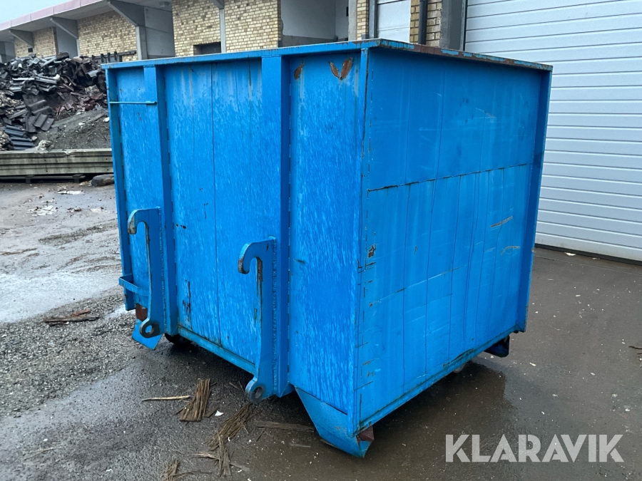 Container öppningsbar, 4,5 m3, på hjul, Stora BM