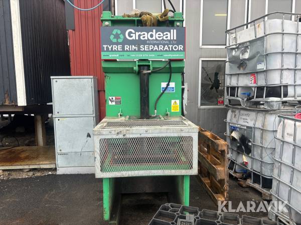 Däckmaskin Gradeall TRS