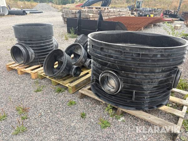 Paket med brunnar blandade storlekar 5 st