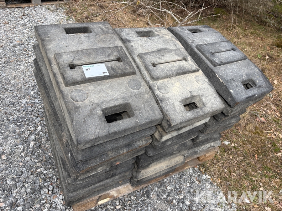 Vägmaterial skyltfötter 30st