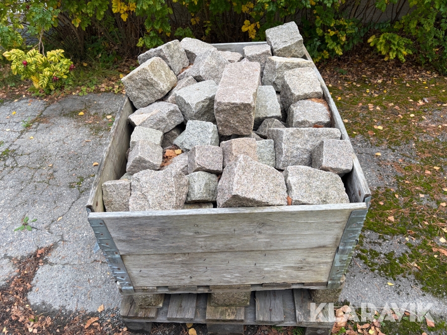 Gatsten blandade storlekar 1 st pall