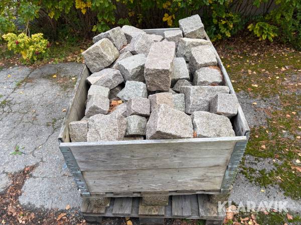 Gatsten blandade storlekar 1 st pall