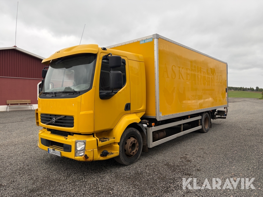 Lastbil Volvo FL4*2 med bakgavellift