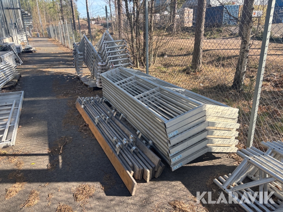 Fallskyddsräcken Roofac RSS 30 meter