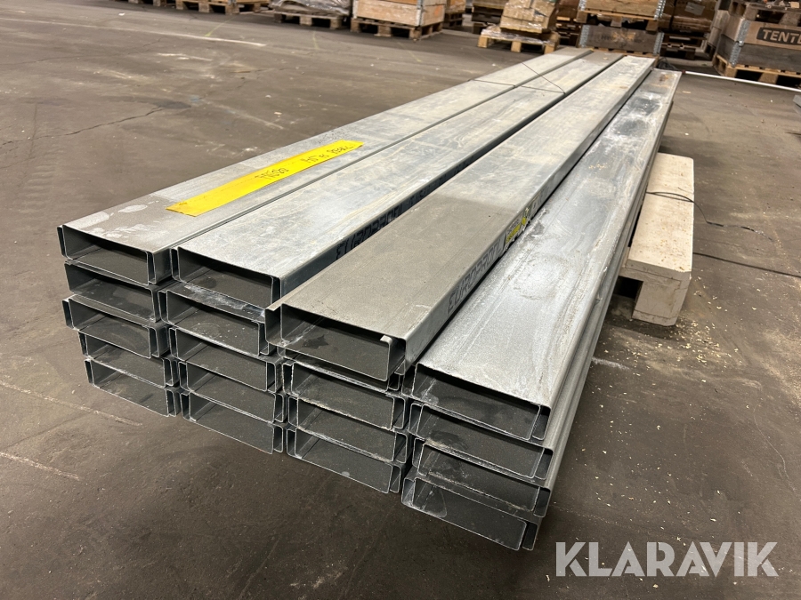 Förstärkningsreglar / Stålreglar Europrofil CF145-1.0 ca 82 st