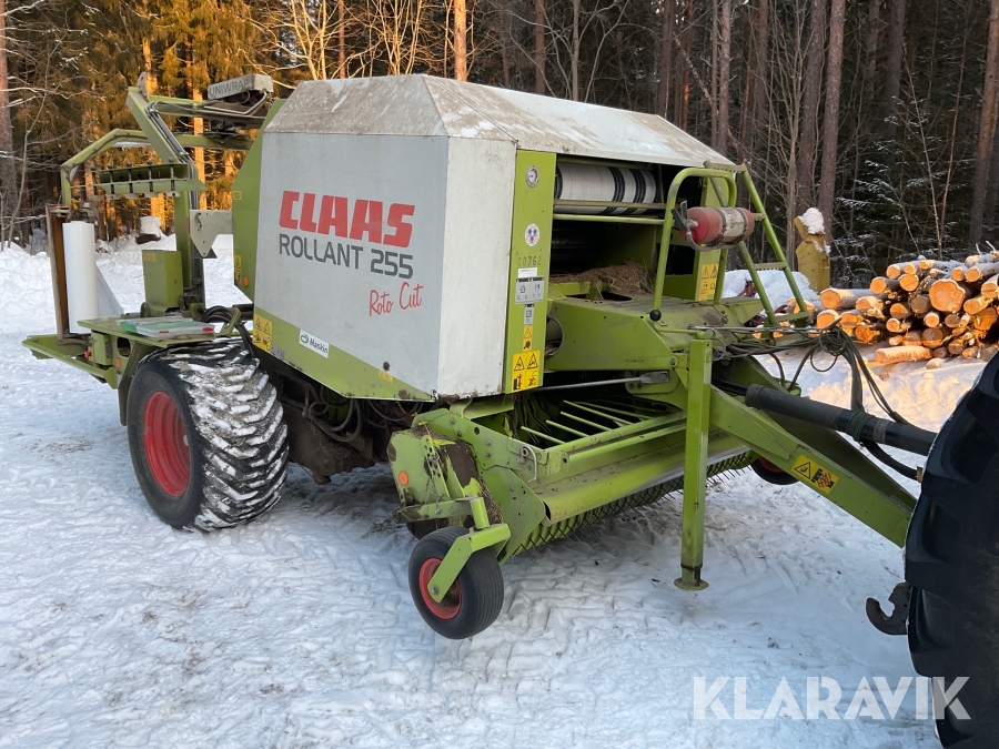 Rundbalspress Claas Rollant 255 roto cat, Skellefteå, Klarav
