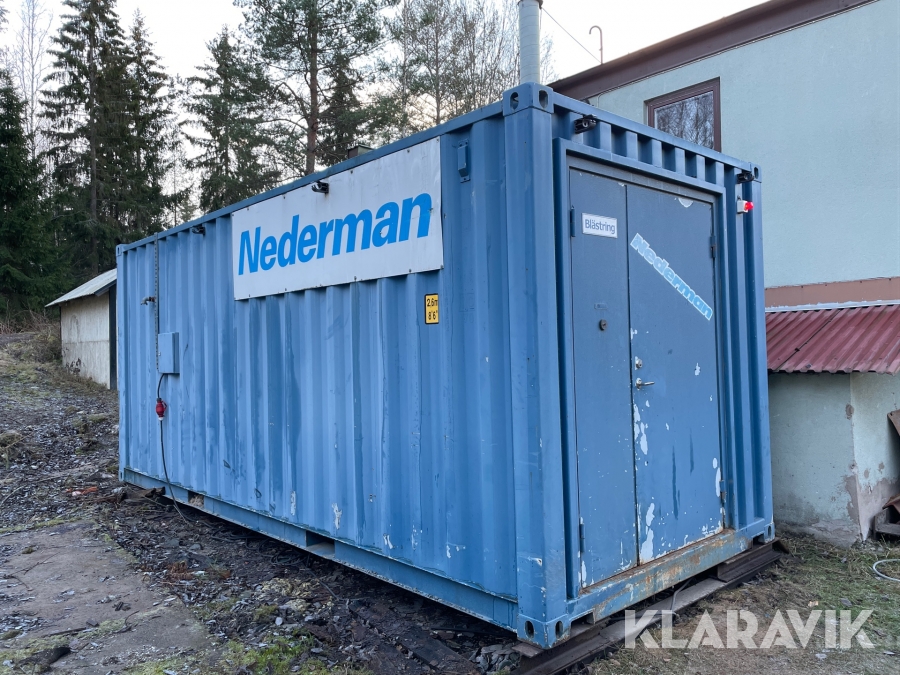 Blästercontainer Nederman
