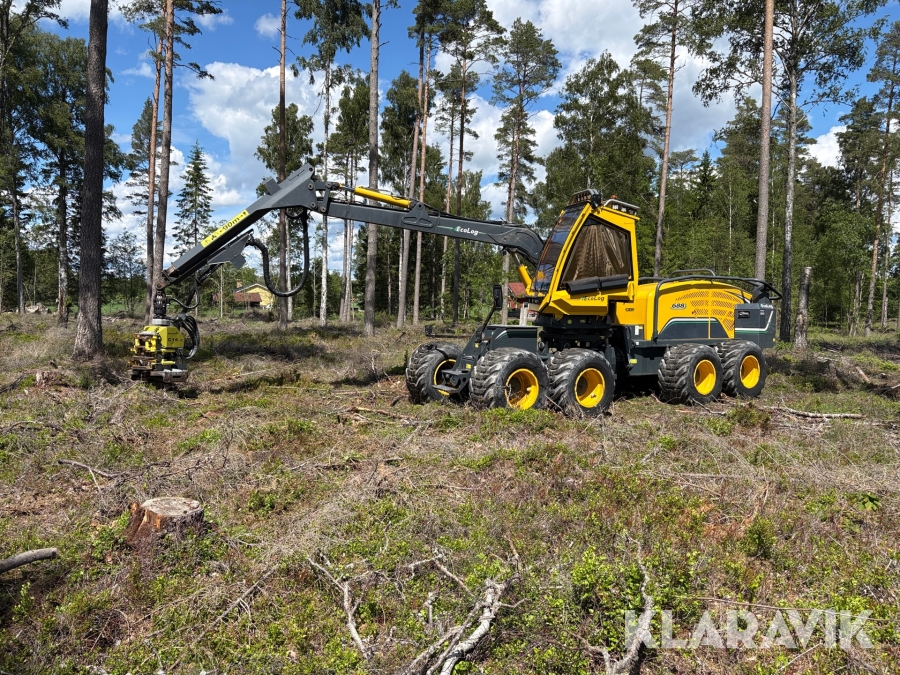 Skördare Eco Log 688E med klipp och skördaraggegat