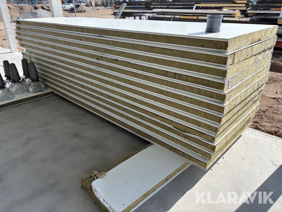 Sandwichpaneler 21 st 1195x4250mm