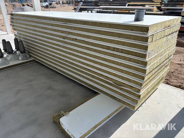 Sandwichpaneler 21 st 1195x4250mm