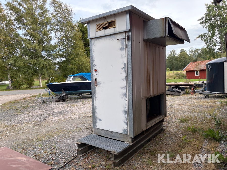 Panncentral med Varmluftspanna och oljebrännare BVM EC 150 150 kW
