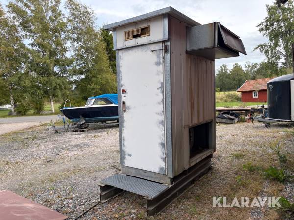 Panncentral med Varmluftspanna och oljebrännare BVM EC 150 150 kW