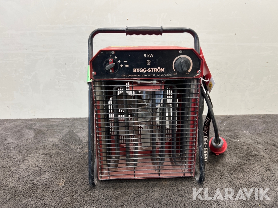 Varmluftsfläkt Malmbergs 9kw