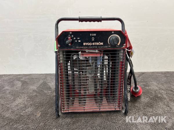 Varmluftsfläkt Malmbergs 9kw