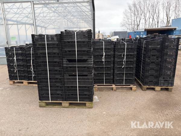 Plastlådor 11 pallar KPI