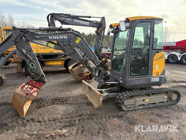 Grävmaskin Volvo ECR35D