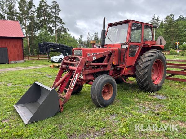 Traktor Volvo BM 650 med frontlastare & skopa