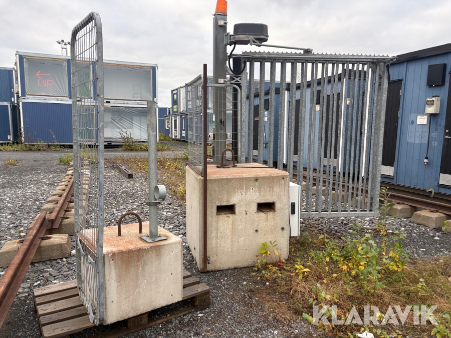 Vikgrind enkel Heras öppning 4 m