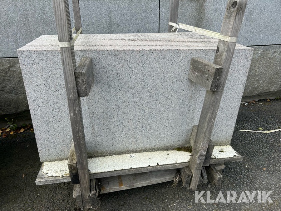 Stenplattor svensk granit 7,8m2