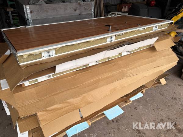 Skyddsdörrar 11st, bla Daloc 9x21