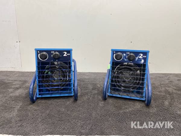Varmluftsfläktar El-Björn VF 21 A