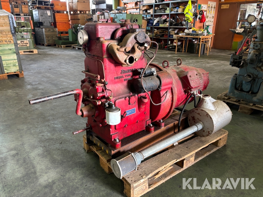 Generator BUKH 2EV100 / Traktormotor