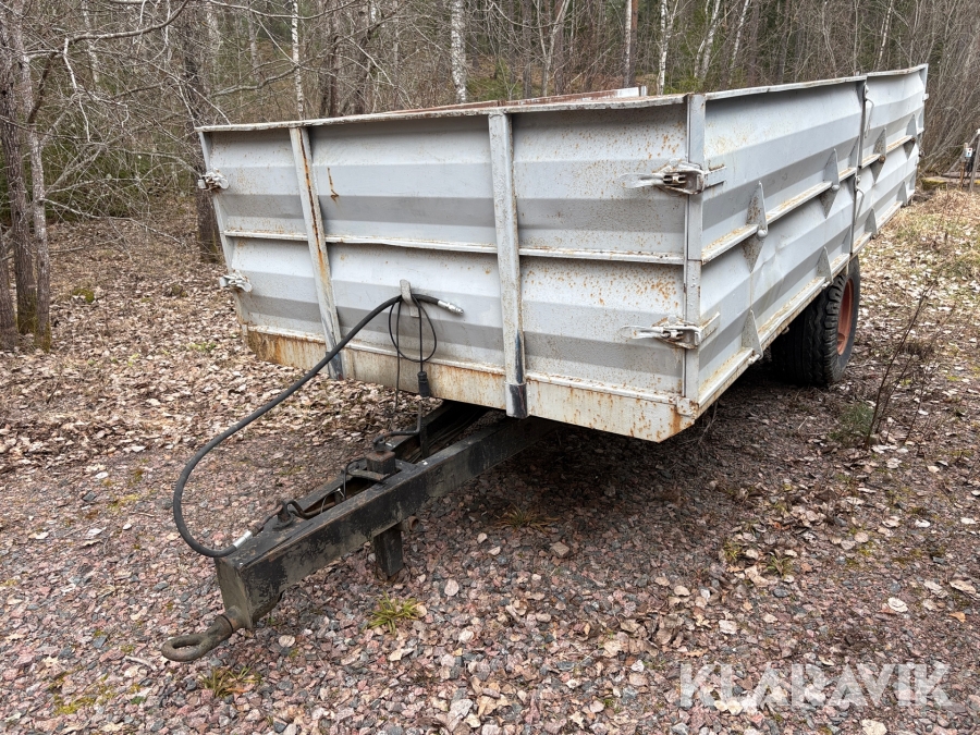 Traktorvagn med tipp