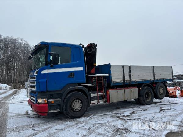 Kranbil Scania R420 med Palfinger 16502