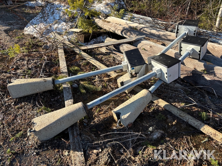 Motorvärmarstolpar 4st