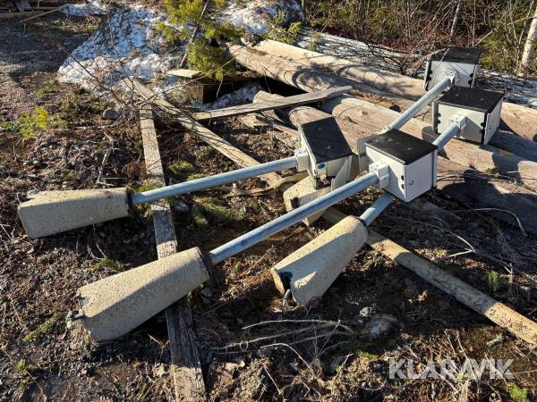 Motorvärmarstolpar 4st